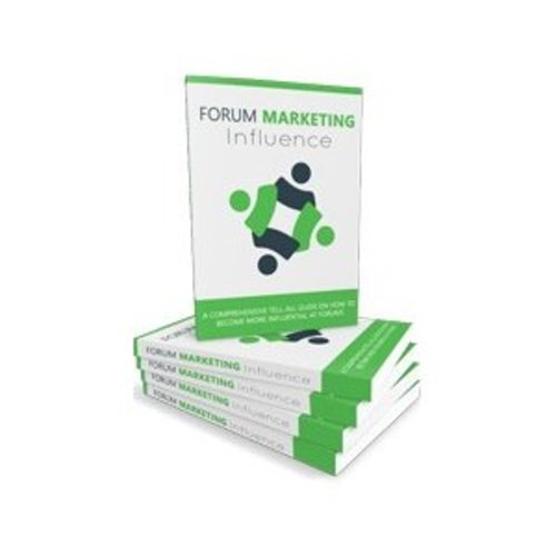 Product picture Forum Marketing Influence 