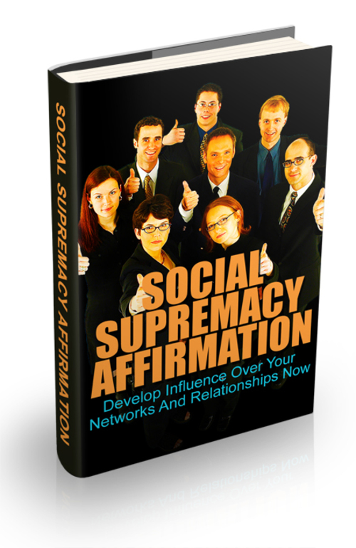 Product picture Social Supremacy Affirmation 